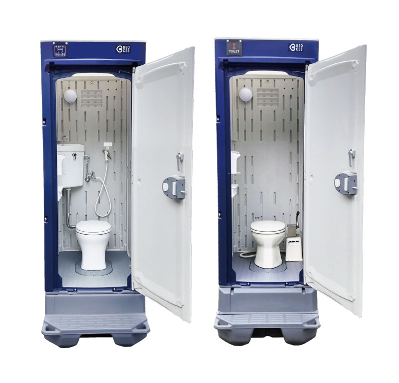 水洗洋式(簡易水洗もあります) | 快適トイレ | 製品案内 | 仮設トイレ | 製品案内 | ベクセス株式会社